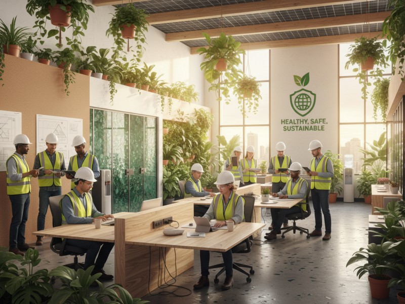 Sustentabilidade no Ambiente de Trabalho: Práticas que Promovem Saúde e Segurança