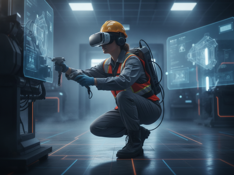 Treinamento em Realidade Virtual para Segurança do Trabalho: Como as Simulações em VR Capacitam Equipes em Ambientes de Alto Risco